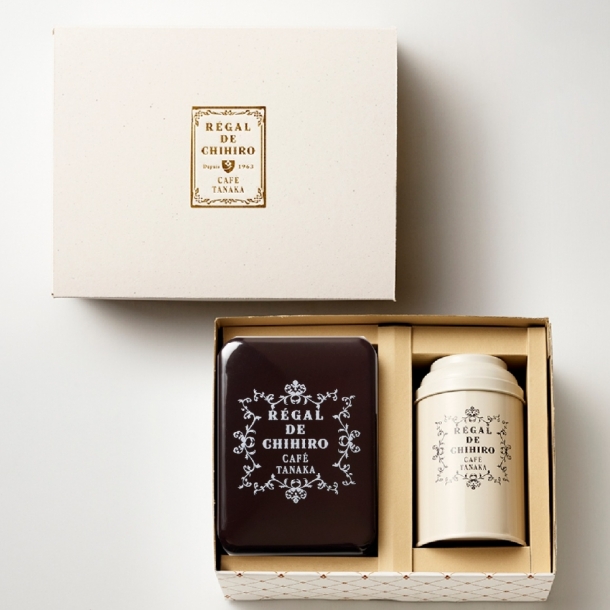 ビスキュイ・サントメリュミエール缶＆オリジナル紅茶セット カフェ