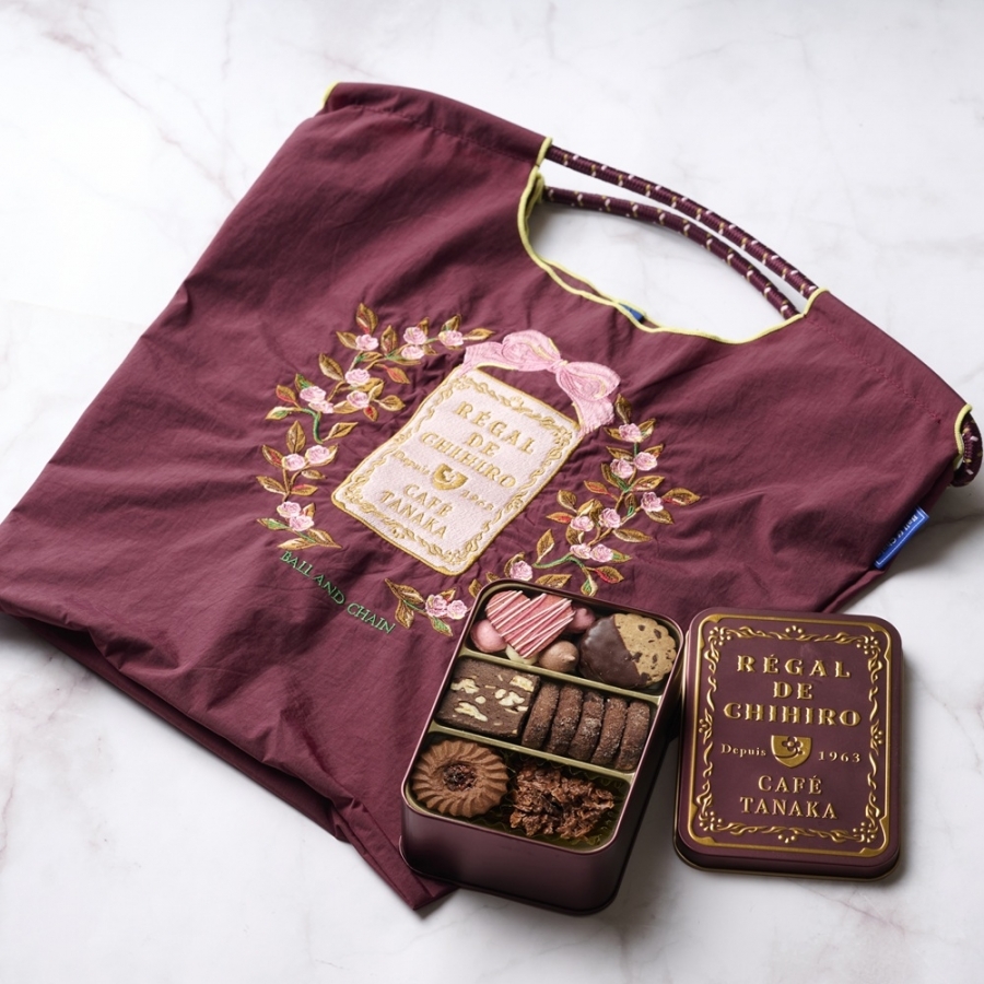 準備中 コラボバッグとプティ ショコラテ缶セット カフェタナカ
