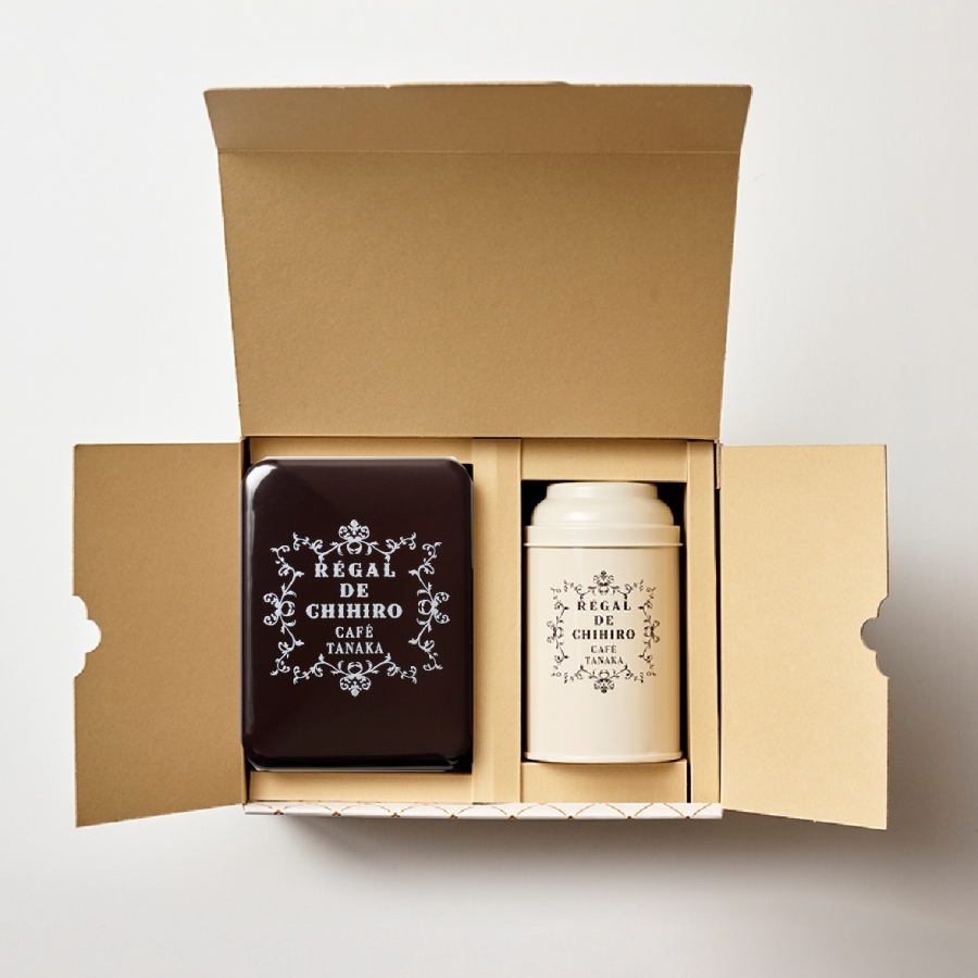 ビスキュイ・サントメリュミエール缶＆オリジナル紅茶セット カフェ